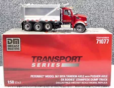 DIECAST MASTERS 71077 PETERBILT 567 SFFA TANDEM AXLE WITH PUSHER AXLE 1/50