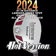 #1 LEFTHAND PGA TOUR DISTANCE CUSTOM GOLF HYBRIDS 1 2 3 4 5 6 7 8 9 PW SW LW