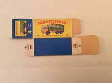 Matchbox Flat Box For no. 4 stake Truck,