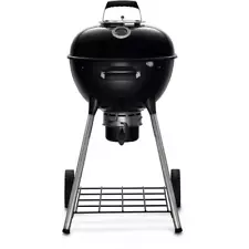 NAPOLEON Kettle Charcoal Grill 18" Adjustable Air Vents Stainless Steel In Black