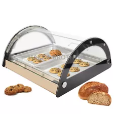 Hakka Commercial Countertop Bakery Display Case Pastry Muffins Food Showcase