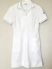 Vintage Nurse Assistant Uniform; Uniform To You Chicago White Size S Cross Dress