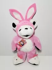 Grateful Dead Teddy Bear LUCKY 18” Plush Pink Rabbit Bunny Liquid Blue ~NWT