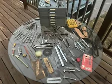 Huge Lot 120+ Vintage Dental Instruments Cabinet medical doctor Germany antique