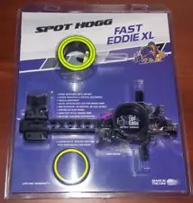 NEW Spot Hogg Fast Eddie XL Single Pin Bow Sight- Right Handed, .019 - 1 Pin