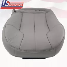 1999 2000 2001 For Jeep Grand Cherokee Driver Bottom Leather Seat Cover Gray