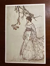 "Looking Very Undancey Indeed" Arthur Rackham Art Print Vintage