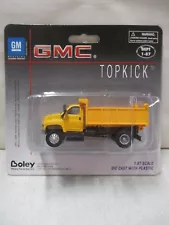 Boley GMC Topkick Yellow Dump Truck 1/87