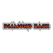 Diamond back - 6" Plate decal - Old school bmx