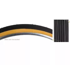 Kenda K23 26x1-3/8x1-1/4 Bicycle Tire For Schwinn S-6 Wheels, Black & Gum