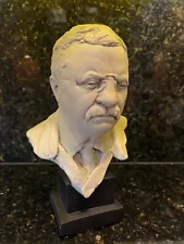 Bronze Teddy Roosevelt Bust 10.5 Inches Tall