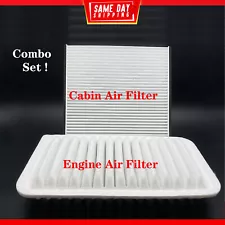 Combo Set Cabin Air filter and Engine Air filter for Toyota Corolla Matrix 03-08