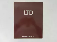 ORIGINAL 1976 KAWASAKI KZ900 LTD DEALER SALES BROCHURE