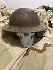 New ListingWWI Doughboy Brodie Helmet