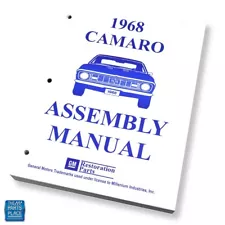 1968 Camaro Factory GM Assembly Manual Each