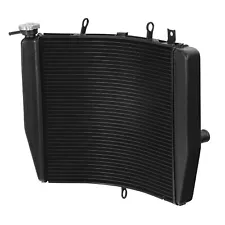 Black Aluminum Radiator Cooling For Kawasaki Ninja ZX-10R ZX10R 2011-2020 12 13