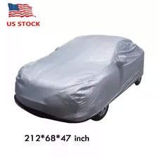 212'' Full Car Cover Waterproof Sun UV Dust Rain Snow Resistant Car Protection (For: Mercedes-Benz)