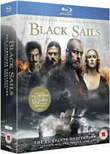 Black Sails (Complete Series) NEW Blu-Ray 13-Disc Box Set Toby Stephens