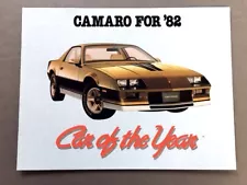 1982 Chevrolet Camaro and Z28 Original Canada Car Sales Brochure Catalog