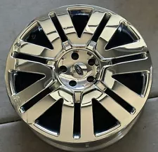 2008-2010 FORD EDGE CHROME CLAD ALLOY WHEEL 20x7.5 3701 20" RIM 20 OEM