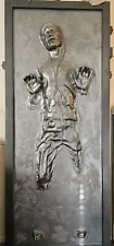 Handmade Han Solo in carbonite life size