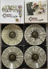 Chrono Trigger Box Set Splatter Vinyl 4 LP Record SNES No Moonshake OST Nintendo