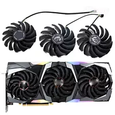 MSI RTX 2070 2080 2080 Ti Super Gaming X Trio Replacement GPU Graphics Card Fans