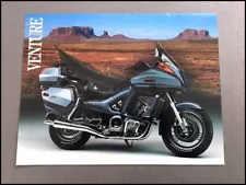 1984 1985 Yamaha Venture Bike Motorcycle 1-page Sales Brochure Spec Sheet