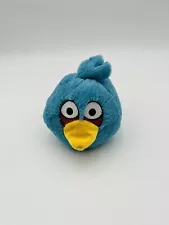 Angry Birds Blue Bird Jay Plush Commonwealth Rovio Doll Stuffed No Sound 2010