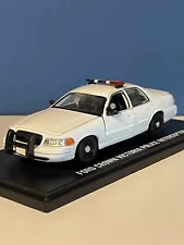 New ListingGreenlight Green Machine Blank Police Ford Crown Victoria 1/43 Scale