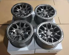 New ROUSH R Wheels Fit Ford Bronco Ranger Iridium Grey 17 x 8.5 SET OF 4