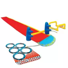 Banzai 2-in-1 Obstacle Course Water Slide, Ages 5-12, Unisex