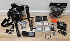 GoPro Hero 3 Plus Silver Edition w/ tons of accessories (manual, SD card, etc)