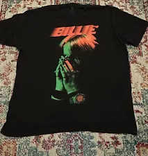 Billie Eilish Tshirt Hands To Face Size XL