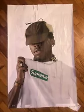 Supreme Tyler the Creator Poster (FW24) - Promotional Ad Ripped Up Sold As Is