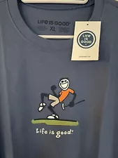 Mens 1X Golfing LIFE IS GOOD PGA Golf Fist Pump T-Shirt Hole in One XL NWT SALE