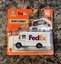 MATCHBOX DIE CAST FEDEX VAN NEW MINT IN PACKAGING