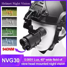 NVG30 Infrared 1920x1080p Night Vision Goggles Monocular WiFi gen2 Hunting NVG20