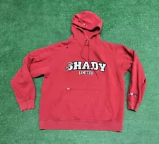 Vintage Shady LTD Eminem Hoodie Sweatshirt L Y2K 2000 Hip Hop Rap Slim Shady