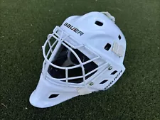 New ListingBauer NME One Senior Goalie Mask Large White (0815-4779)