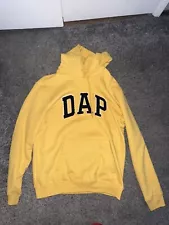 DAP x GAP Collab Men’s Hoodie Medium Yellow