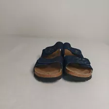 Birkenstock Betula Denim Sandals Blue Jean Slide SZ 39 L8