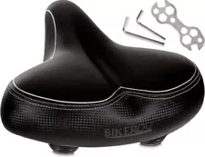 Bikeroo Oversized Bike Seat - Men's or Women's Indoor/Outdoor Universal Mounting