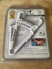 Body Fat Tester ACCU Measure Fitness 2000 Personal Caliper with Fat Loss Plan