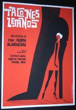 Sale HIGH HEELS Cuban Screen-print Poster for Spanish PEDRO ALMODOVAR Movie CUBA