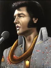 black velvet elvis painting for sale