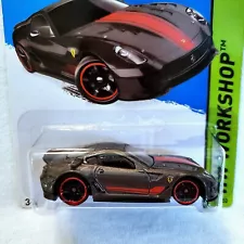 Hot Wheels #188 Ferrari 599XX Gray HW Workshop For Sale