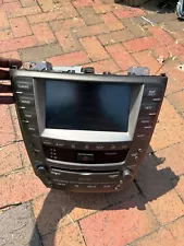 2006 - 2008 Lexus IS250 IS350 Radio CD Navigation Touch Screen *Not Working*