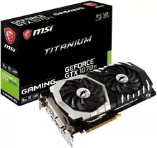 [New] MSI GeForce GTX 1070 TI Titanium 8G Graphics Card