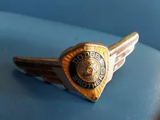 Antique Dodge Brothers Grill Emblem Original For Truck Vintage Winged